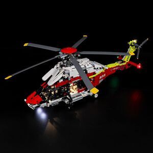 LED Light Kit for LEGO Airbus H175 Rescue Helicopter - Briksmax